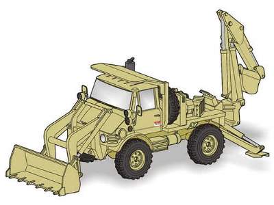 Unimog FLU 419 SEE US Army - full resin kit - image 1