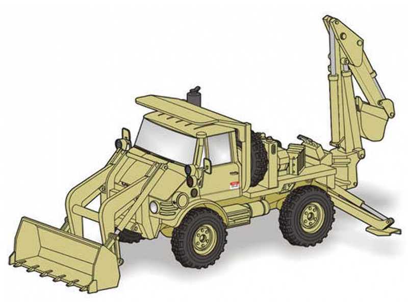 Unimog FLU 419 SEE US Army - full resin kit - image 1