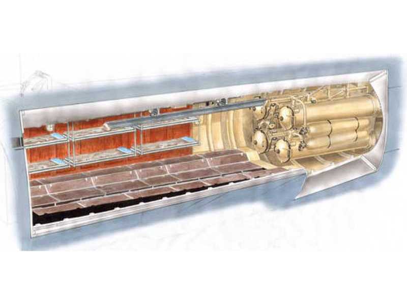 U-Boot typ IX Front Torpedo Section for REV - image 1