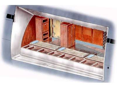 U-Boot typ IX Front Crew Quarters for REV - image 1