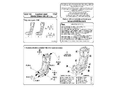 Ejection seat Martin Baker Mk.10 (2 pcs) 1/32 - image 7