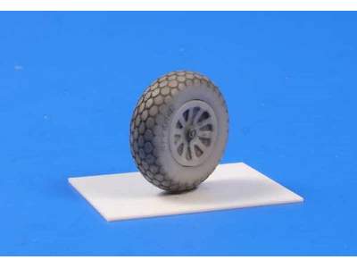 P-51D Mustang - Wheels 1/72 (Oval Tread Pattern) for Hasegawa/Re - image 3