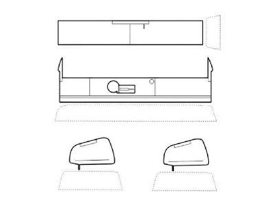 Focke Wulf Fw 189A/B/V-6 Tail planes 1/72 for MPM/ Condor/ Itale - image 3