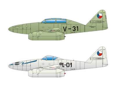 S-92/CS-92 decals (Czechoslovakian Me 262A/B) - image 1