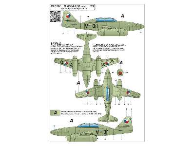 S-92/CS-92 decals (Czechoslovakian Me 262A/B) - image 4