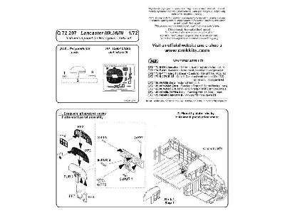 Lancaster Mk. I/II/III - Instrument panel 1/72 for Airfix/Hasega - image 4