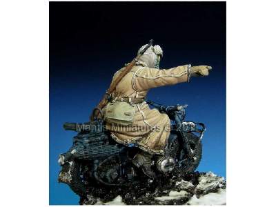 German motorcyclist, WW2 Eastern Front - image 4