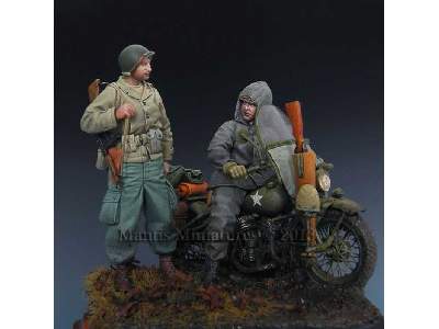 US Soldier &amp; Rider (for MINIART kit) - image 1