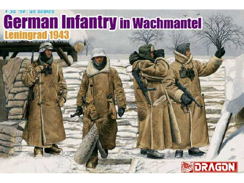 German Infantry in Wachmantel Leningrad 1943  - image 1