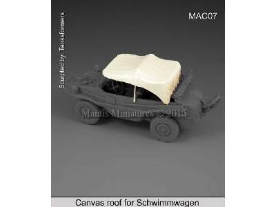 Canvas roof for Schwimmwagen - image 1