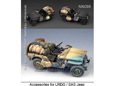 Accessories for LRDG/SAS Jeep - image 1