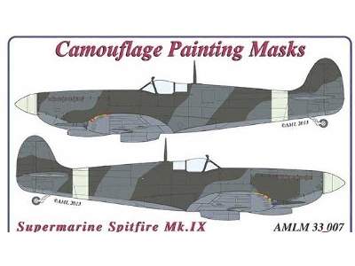 Camouflage painting masks Spitfire Mk.IX - image 1