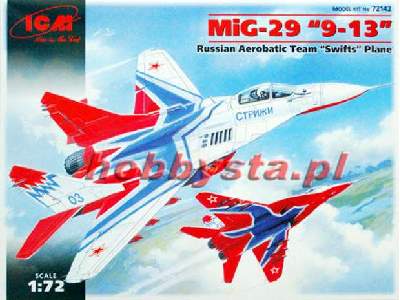 MiG-29 "9-13" Russian Aerobatic Team "Swifts"  - image 1