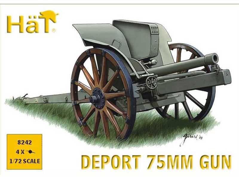 WWI Italian 75mm Deport gun - image 1