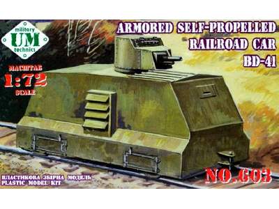 Armored Self-Propelled Railroad Car BD-41 - image 1