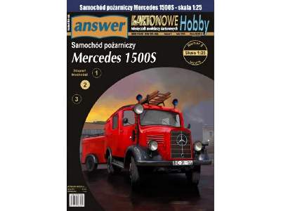 Samochód pożarniczy Mercedes 1500S - image 1