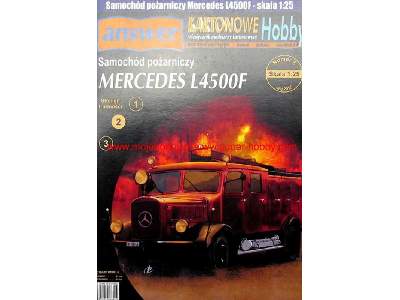 Samochód pożarniczy Mercedes L4500F - image 1