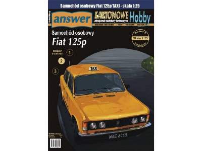 Samochód osobowy FIAT 125p TAXI - image 2