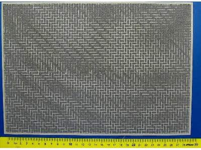 Diorama Material Sheet - Gray-Colored Brickwork - image 3