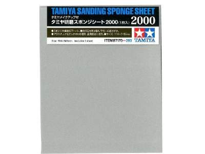 Sanding Sponge Sheet 2000 - image 1