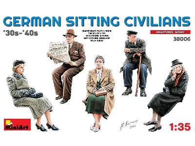 German Sitting Civilians '30s-'40s - image 1