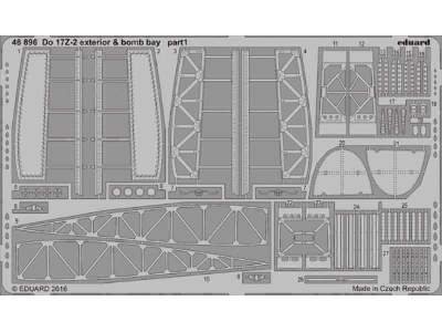 Do 17Z-2 exterior & bomb bay 1/48 - Icm - image 1