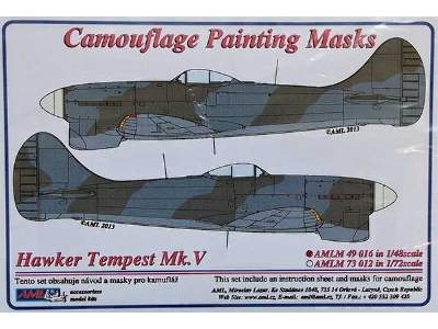 Mask Hawker Tempest Mk.V - image 1
