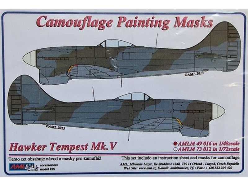 Mask Hawker Tempest Mk.V - image 1