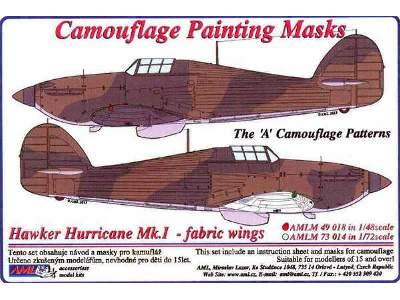 Mask Hawker Hurricane Mk.I - image 1