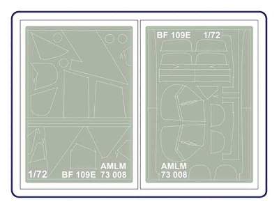 Mask Messerschmitt Bf 109E Late - image 1