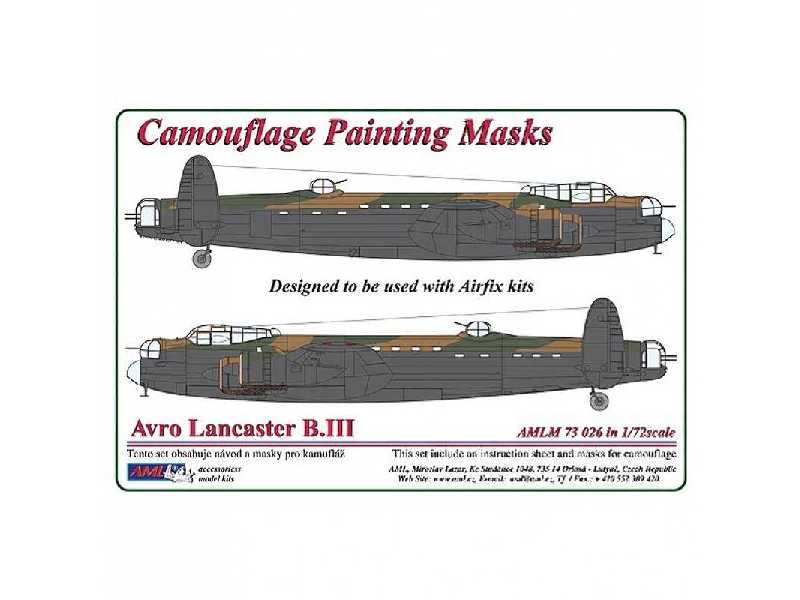 Mask Avro Lancaster B.III - image 1