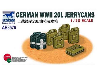 German WWII 20L Jerrycans - image 1