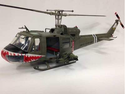 UH-1 Huey C U.S. Army 174th assault Helicopter Company Shark - image 2