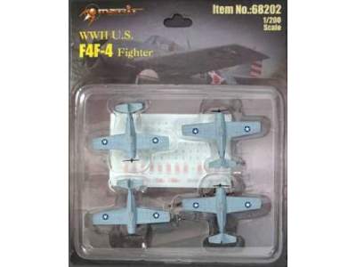 F4F-4 WWII Fighter (4 pcs) - image 1