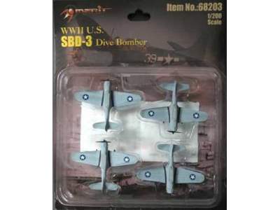 WWII SBD-3 Fighter  (4 pcs) - image 1