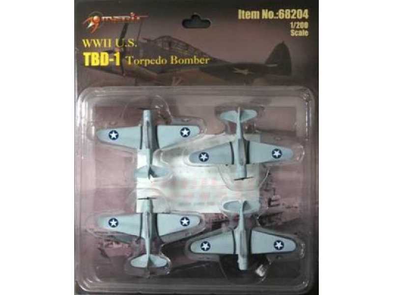 TBD-1 Devastator Torpedo Bombers (4 pcs) - image 1