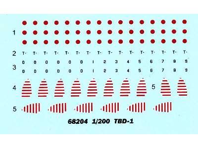 TBD-1 Devastator Torpedo Bombers (4 pcs) - image 2