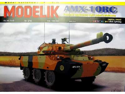 AMX-10RC Francuski współczesny ciężki pojazd zwiadowczy - image 3