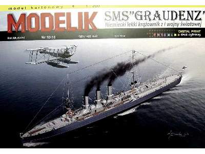 Niemiecki lekki krążownik z I wojny światowej SMS GRAUDENZ - image 3