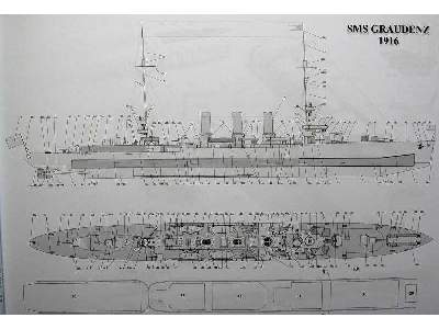 Niemiecki lekki krążownik z I wojny światowej SMS GRAUDENZ - image 8