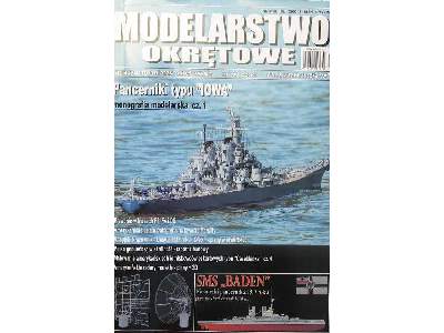 Modelarstwo Okrętowe nr.63 &quot;Pancerniki typu &quot;Iowa&quot - image 3