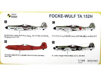 Focke-Wulf Ta 152H Special Schemes - image 5