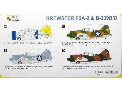 Brewster F2A-2 Bufallo &amp; B-339B/D - image 4