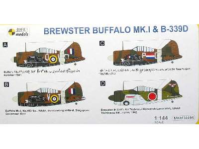 Brewster Bufallo Mk.I &amp; B-339D - image 3