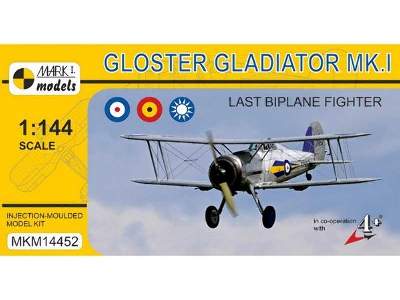 Gloster Gladiator MK.I Last Biplane Fighter - image 1