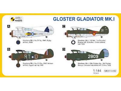 Gloster Gladiator MK.I Last Biplane Fighter - image 3