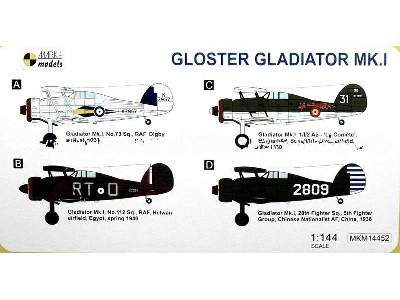 Gloster Gladiator MK.I Last Biplane Fighter - image 7