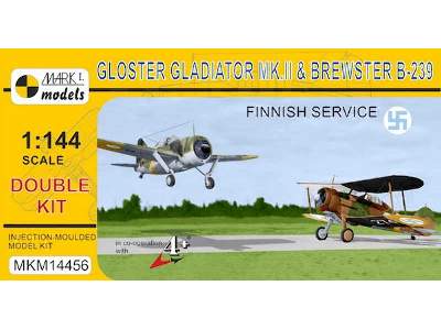 Gloster Gladiator Mk.II & Brewster B-239 Buffalo 'In Finnish Air - image 1