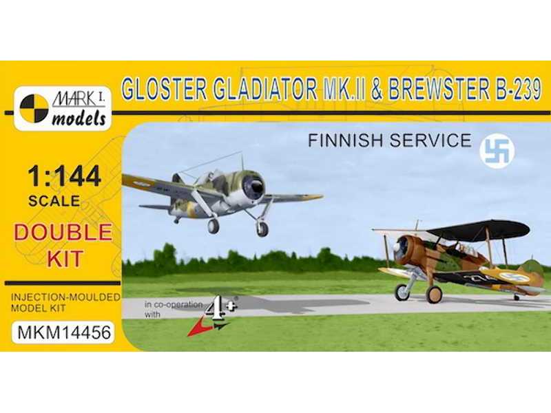 Gloster Gladiator Mk.II & Brewster B-239 Buffalo 'In Finnish Air - image 1