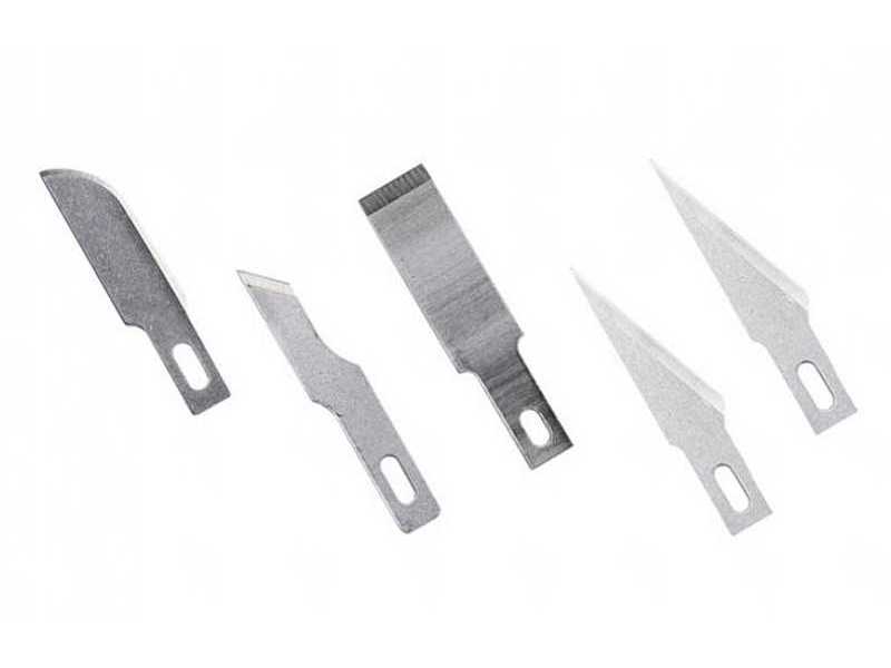 5 Assorted Light Duty Blades 1 - #10, 16, 17 & 2 - #11 - image 1